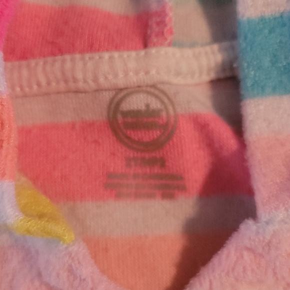 Rainbow striped towel cover up - Picture 3 of 3